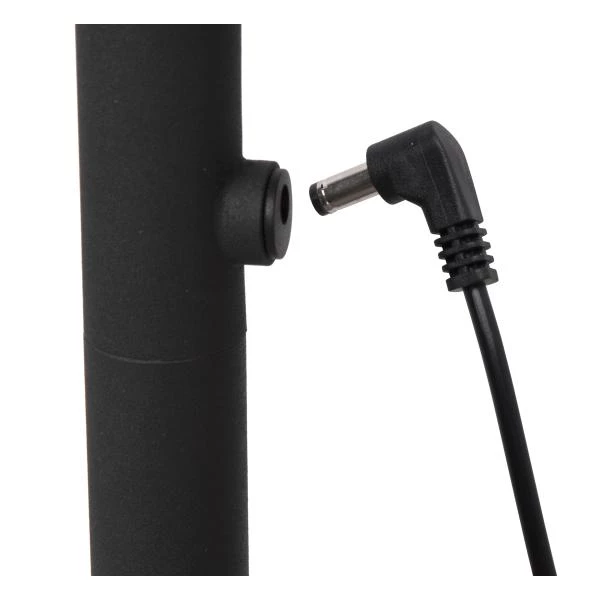 Lucide GILLY - wiederaufladbare Stehlampe Mit Leselampe - Akku/Batterie - LED Dim. - 1x6W 2700K - Schwarz - detail 3